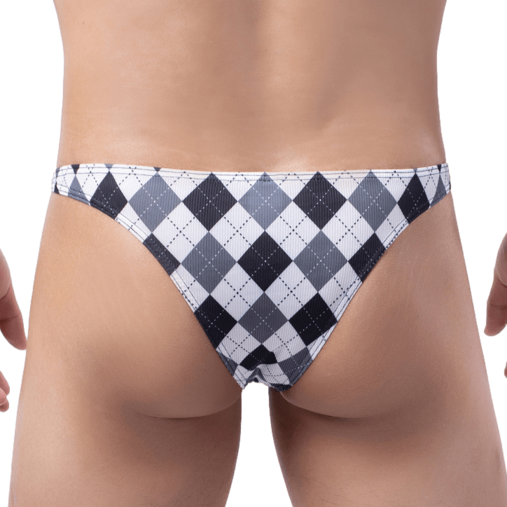 Plaid V Bikini | dmunderwear