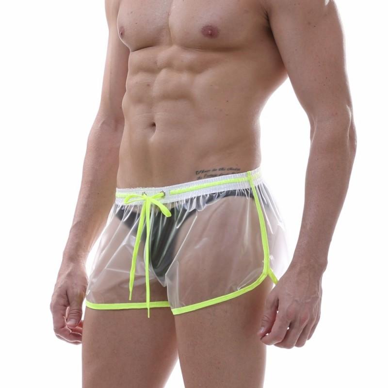 ORVLS Plastic See-through Shorts | dmunderwear
