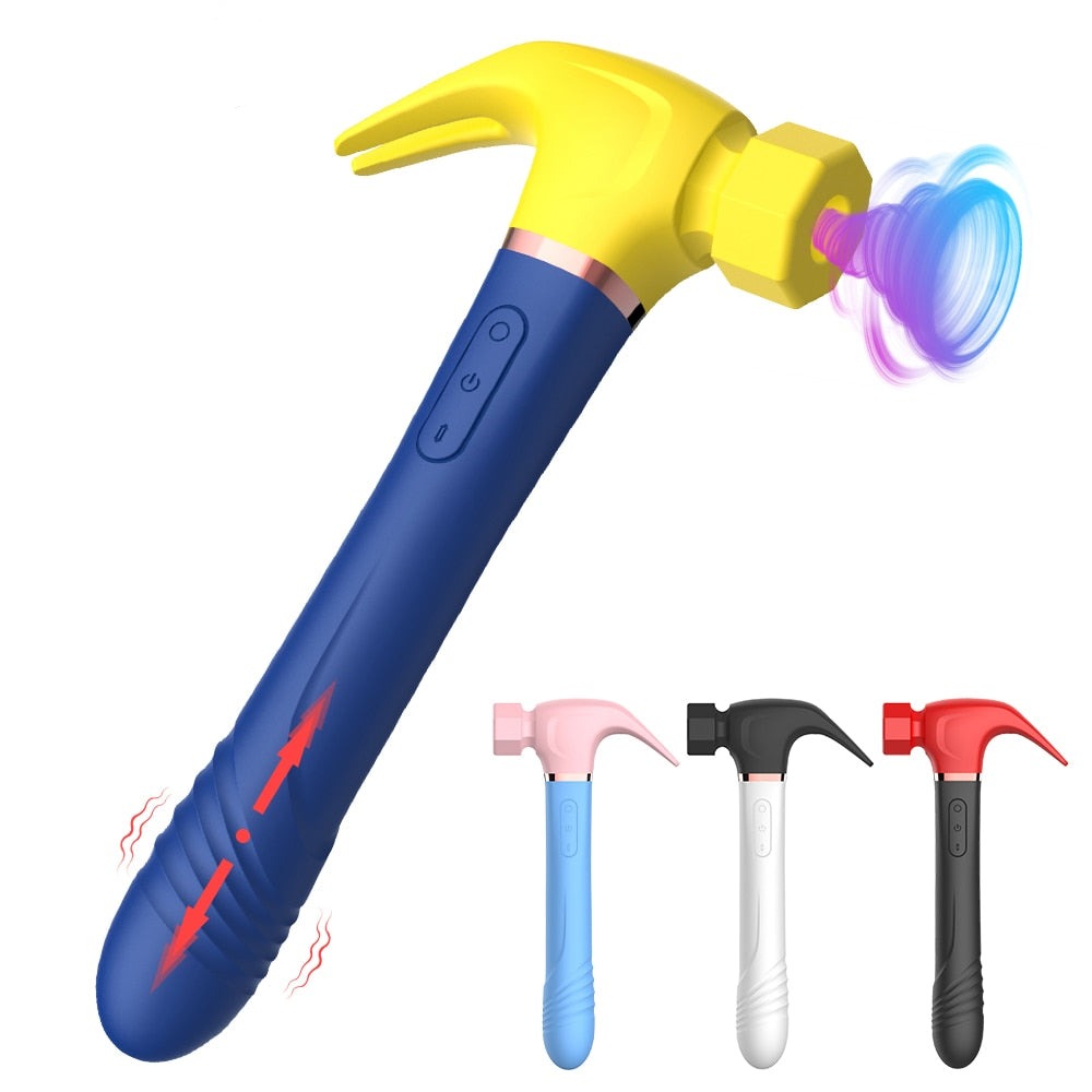 Pleasure Hammer Multifunctional Vibrating Sex Toy | dmunderwear detail image 3