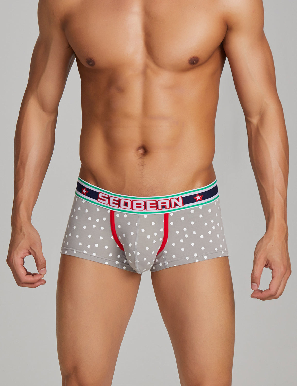 Plum Flower Boxer Brief 220210 | dmunderwear detail image 12
