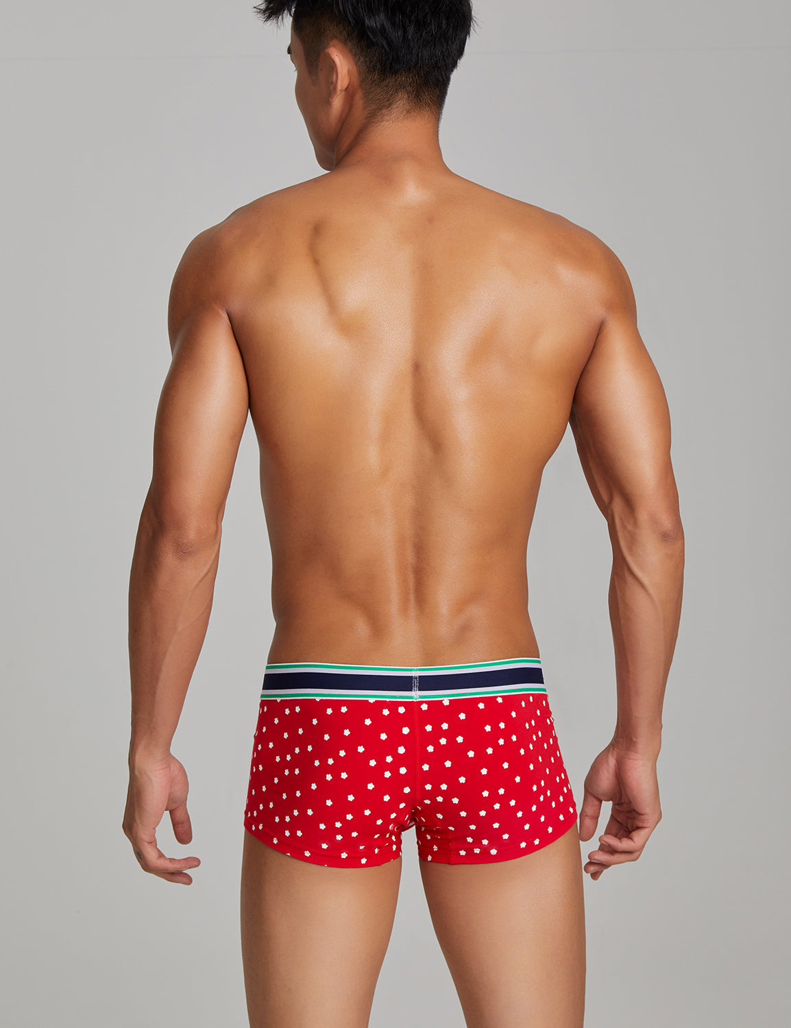 Plum Flower Boxer Brief 220210 | dmunderwear detail image 13