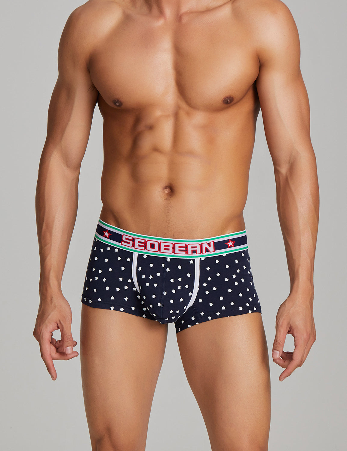 Plum Flower Boxer Brief 220210 | dmunderwear detail image 5