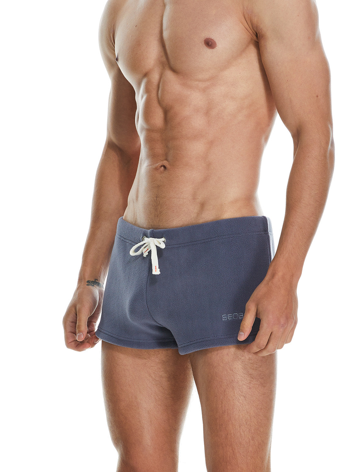 Solid Polar Fleece Shorts 230501 | dmunderwear