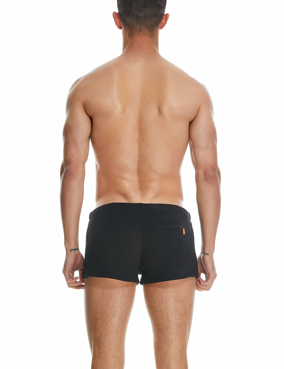 Solid Polar Fleece Shorts 230501 | dmunderwear detail image 12