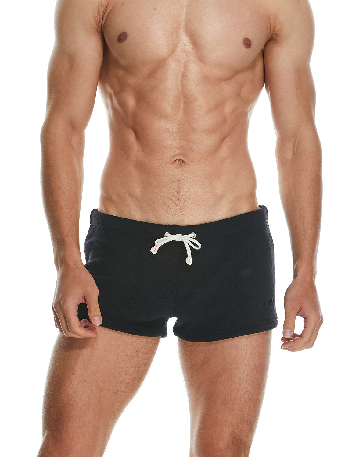 Solid Polar Fleece Shorts 230501 | dmunderwear detail image 13