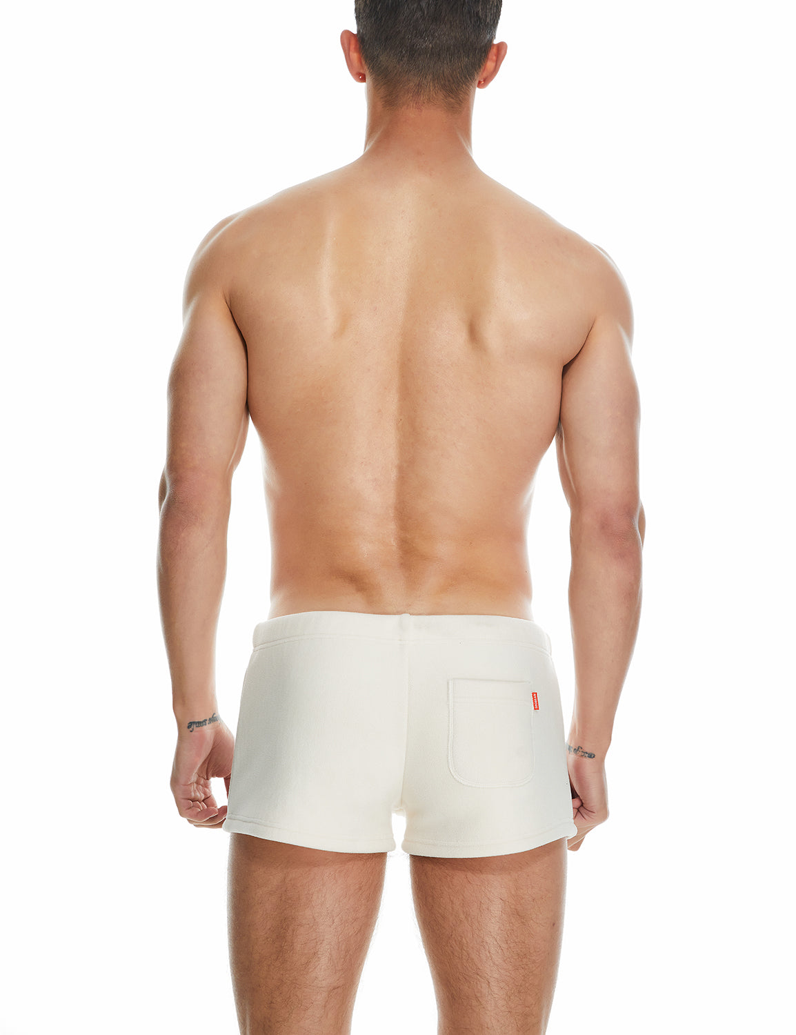Solid Polar Fleece Shorts 230501 | dmunderwear detail image 18