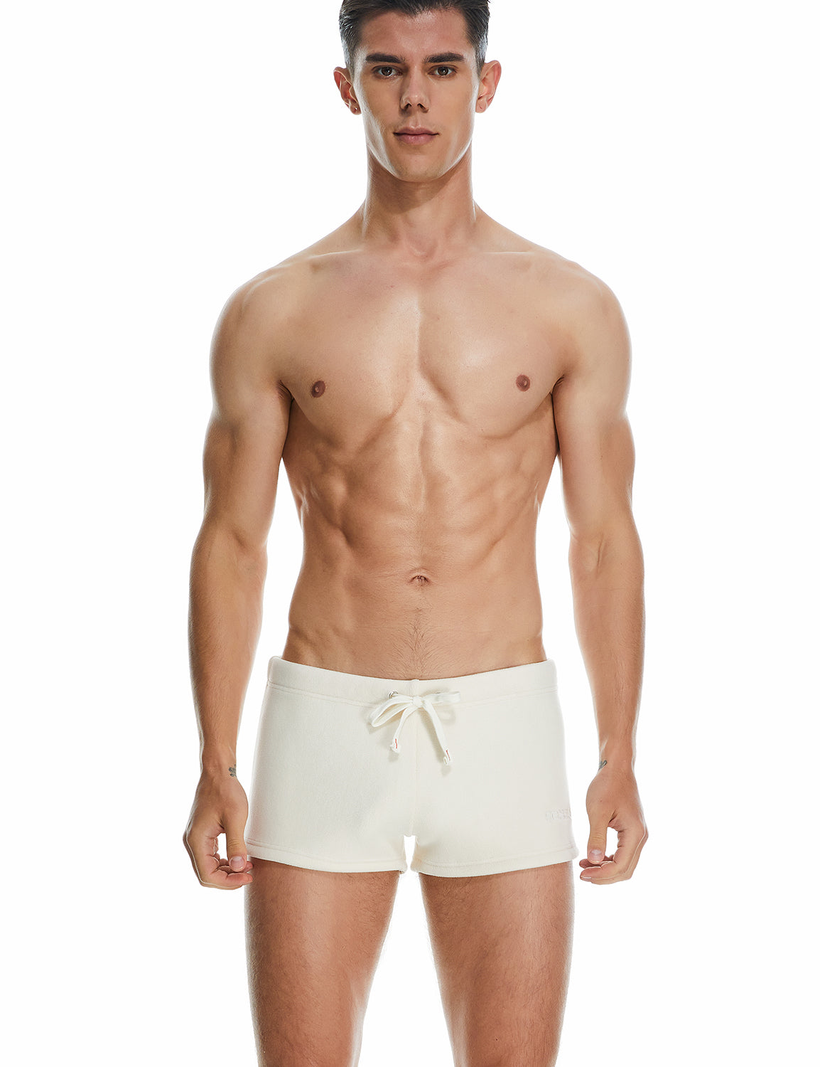 Solid Polar Fleece Shorts 230501 | dmunderwear detail image 20