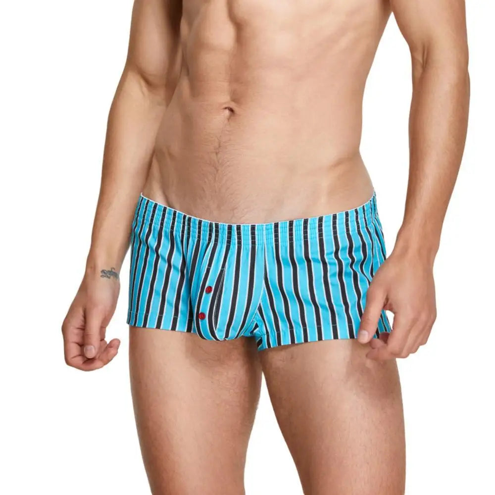 Pouched Striped Boxers | dmunderwear detail image 6