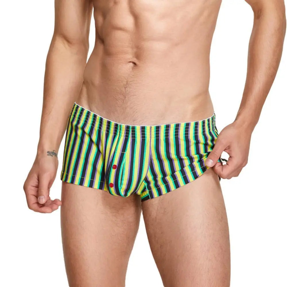 Pouched Striped Boxers | dmunderwear detail image 8