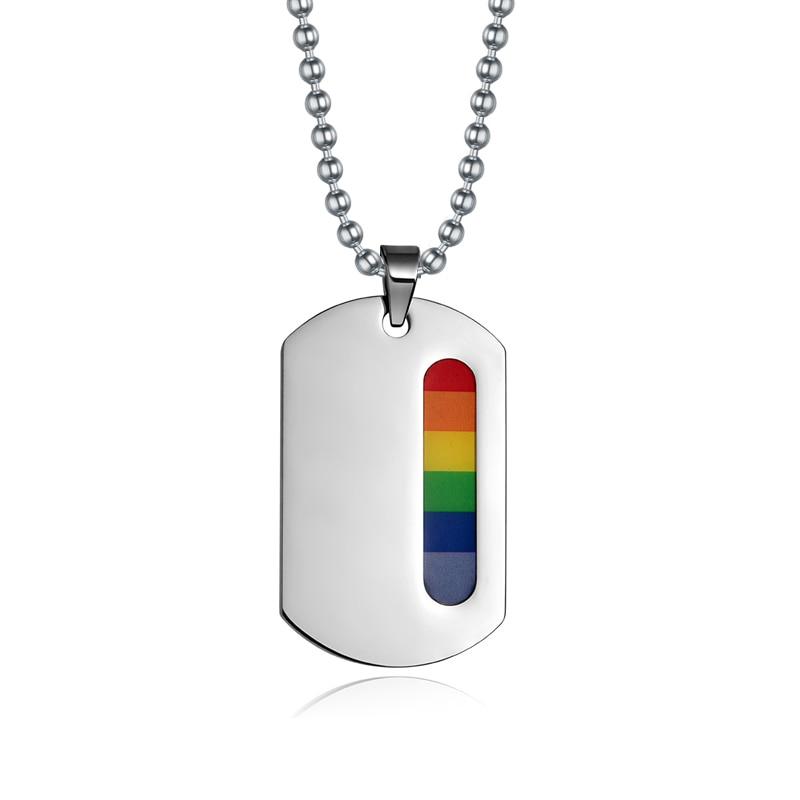 Pride Dog Tags Necklace | dmunderwear