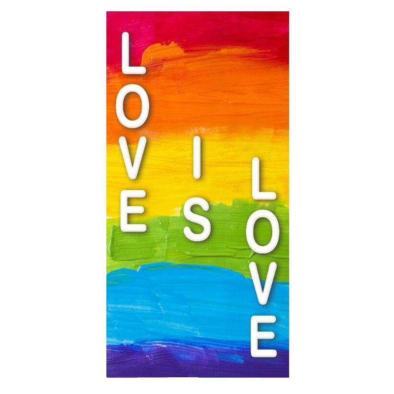 Pride Rainbow Beach Towel | dmunderwear detail image 3