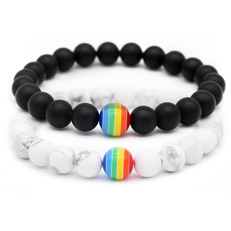 ORVLS Pride Stone Bead Bracelet | dmunderwear