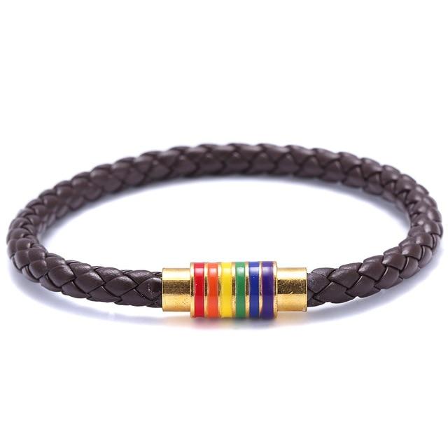 Pride Tumbler Woven Bracelet | dmunderwear detail image 3