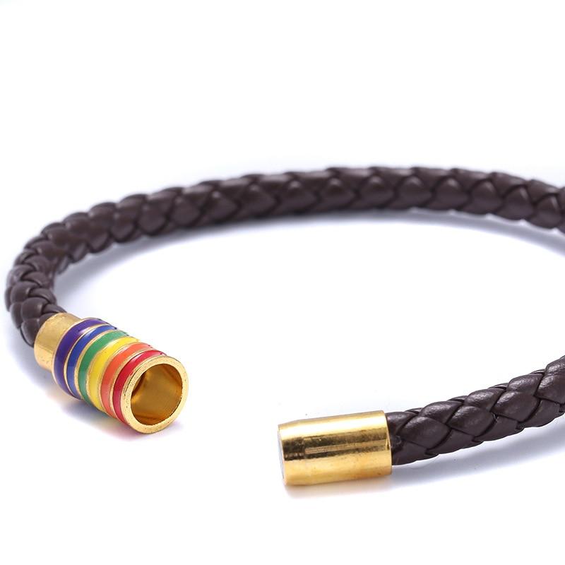Pride Tumbler Woven Bracelet | dmunderwear detail image 6