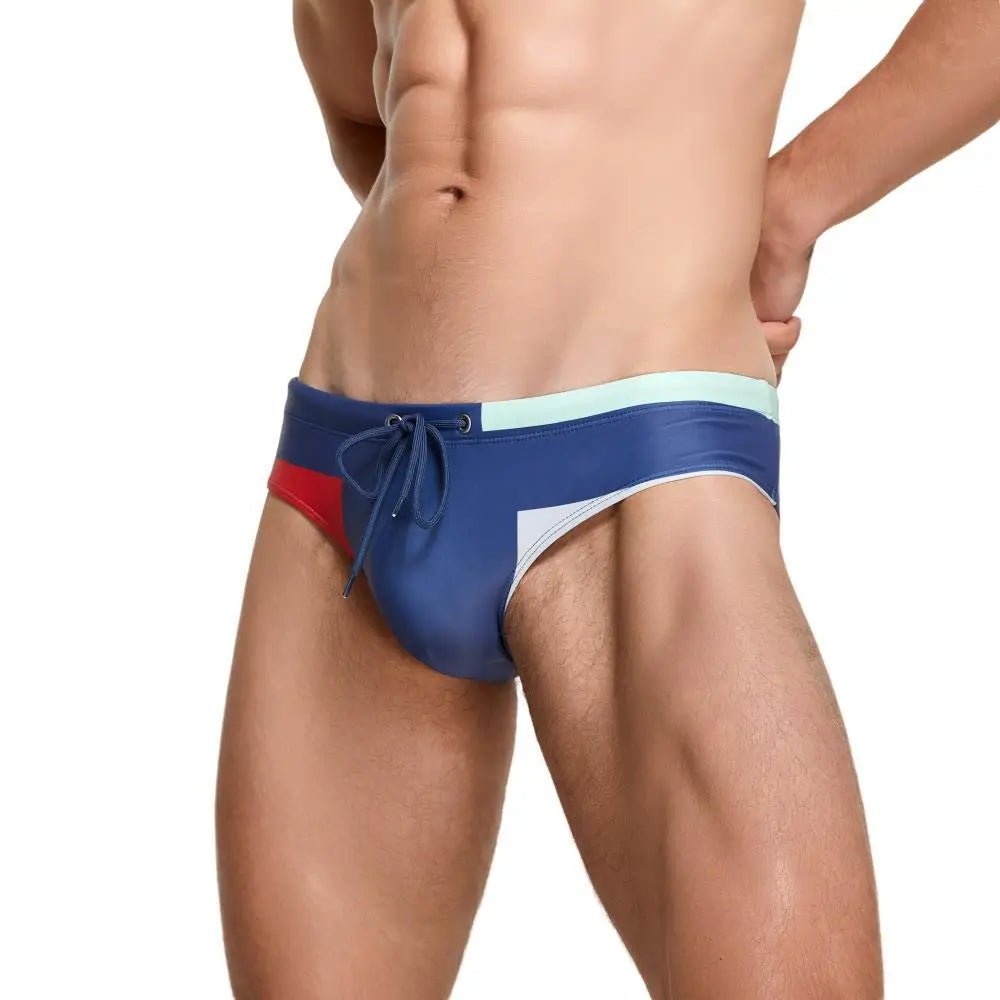 Primary Colors Pool Swim Briefs | dmunderwear detail image 13