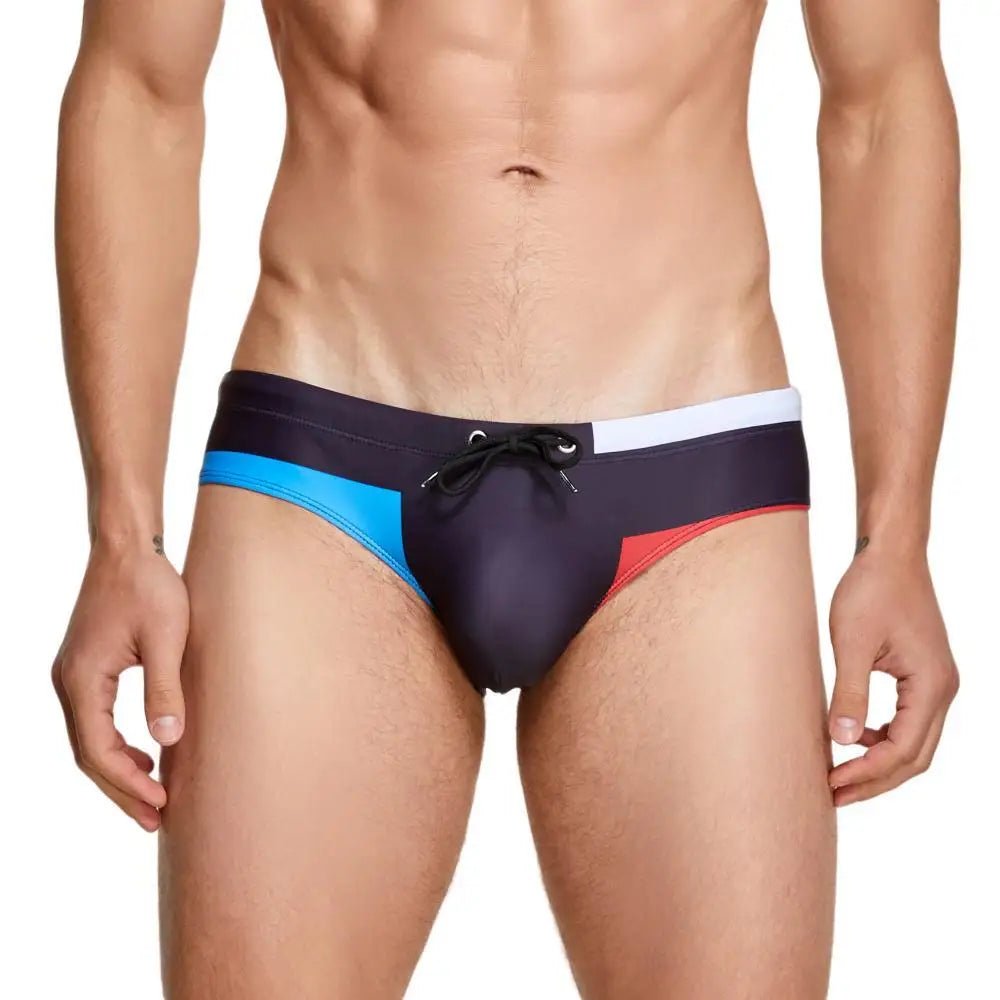 Primary Colors Pool Swim Briefs | dmunderwear detail image 14