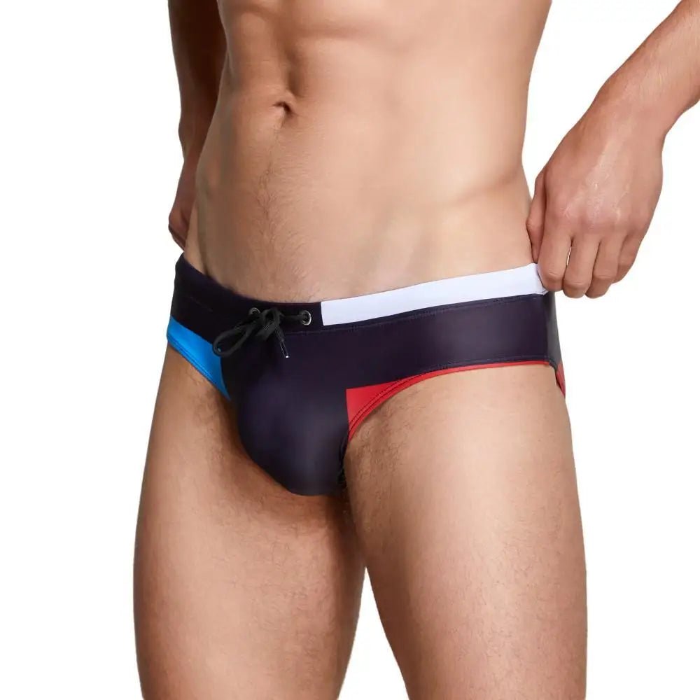 Primary Colors Pool Swim Briefs | dmunderwear detail image 17