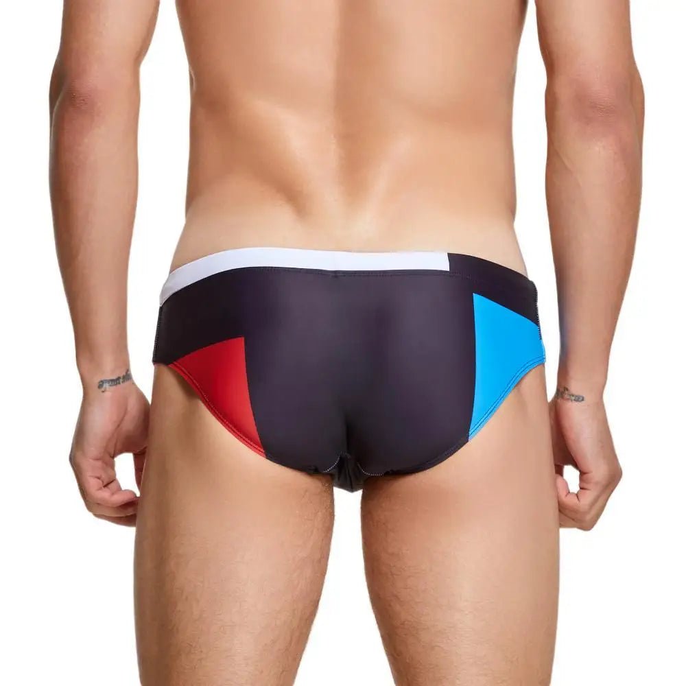 Primary Colors Pool Swim Briefs | dmunderwear detail image 18