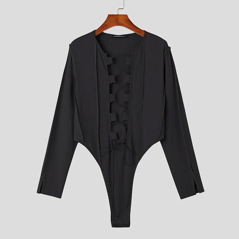 ORVLS Prince Charming Interlocking Body Suit | dmunderwear detail image 11