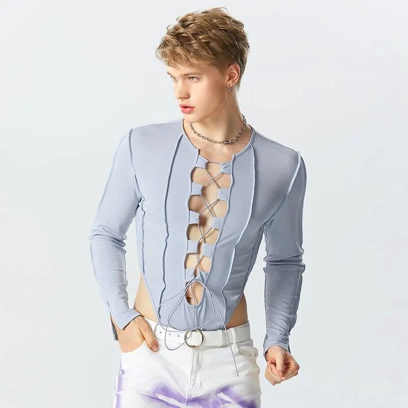 ORVLS Prince Charming Interlocking Body Suit | dmunderwear detail image 12