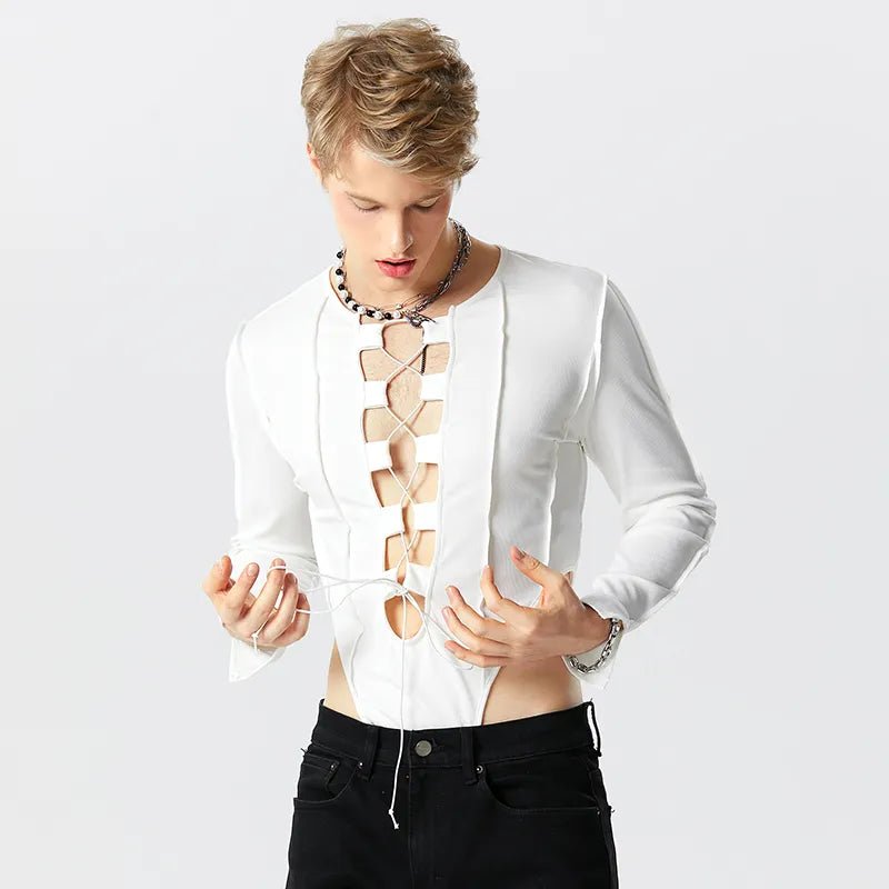 ORVLS Prince Charming Interlocking Body Suit | dmunderwear detail image 2