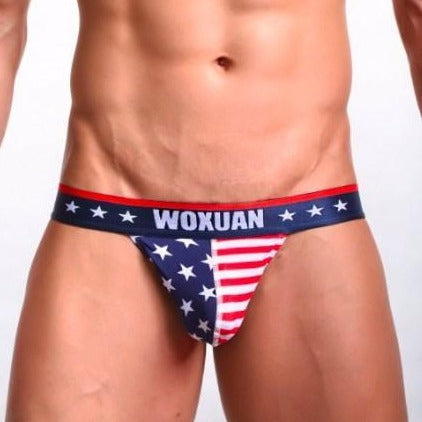 ORVLS Proud American Basket Briefs | dmunderwear detail image 3