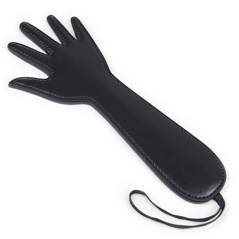 PU Leather Hand-Shaped Flog | dmunderwear detail image 3