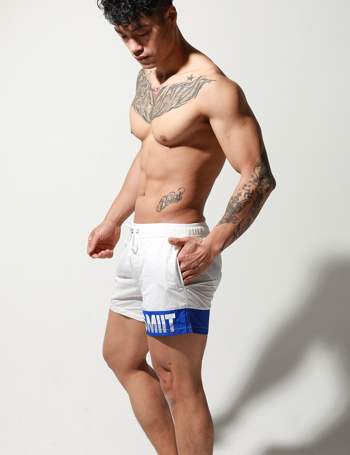Quick-Dry Beach Surf Shorts S6024 | dmunderwear detail image 13