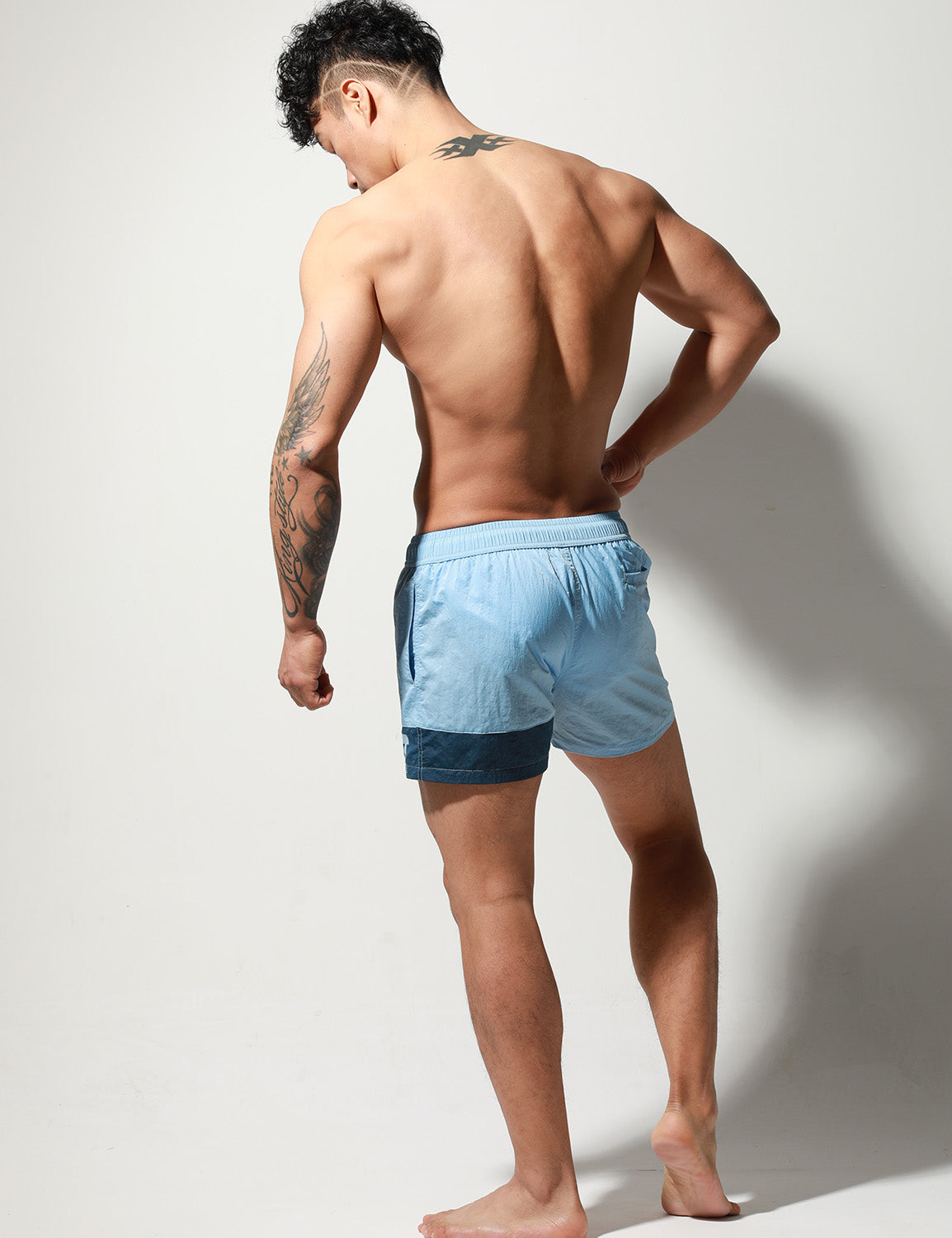 Quick-Dry Beach Surf Shorts S6024 | dmunderwear detail image 2