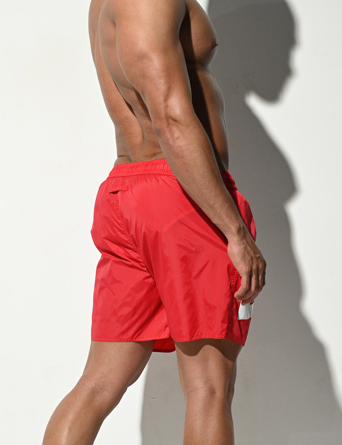 Quick-Dry Big Letters Shorts B3106 | dmunderwear detail image 10