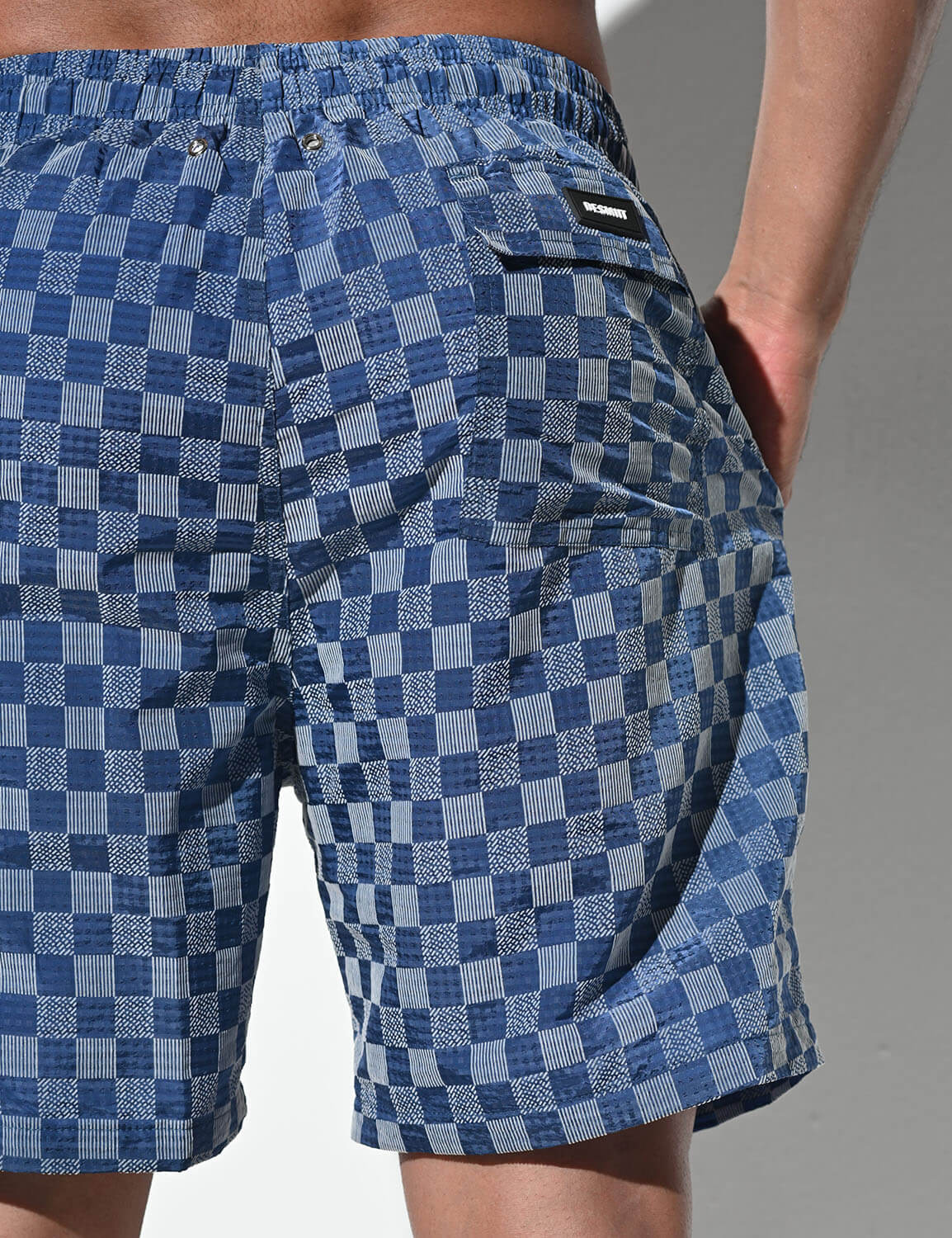 Quick-Dry Checkered Shorts B5239 | dmunderwear detail image 15