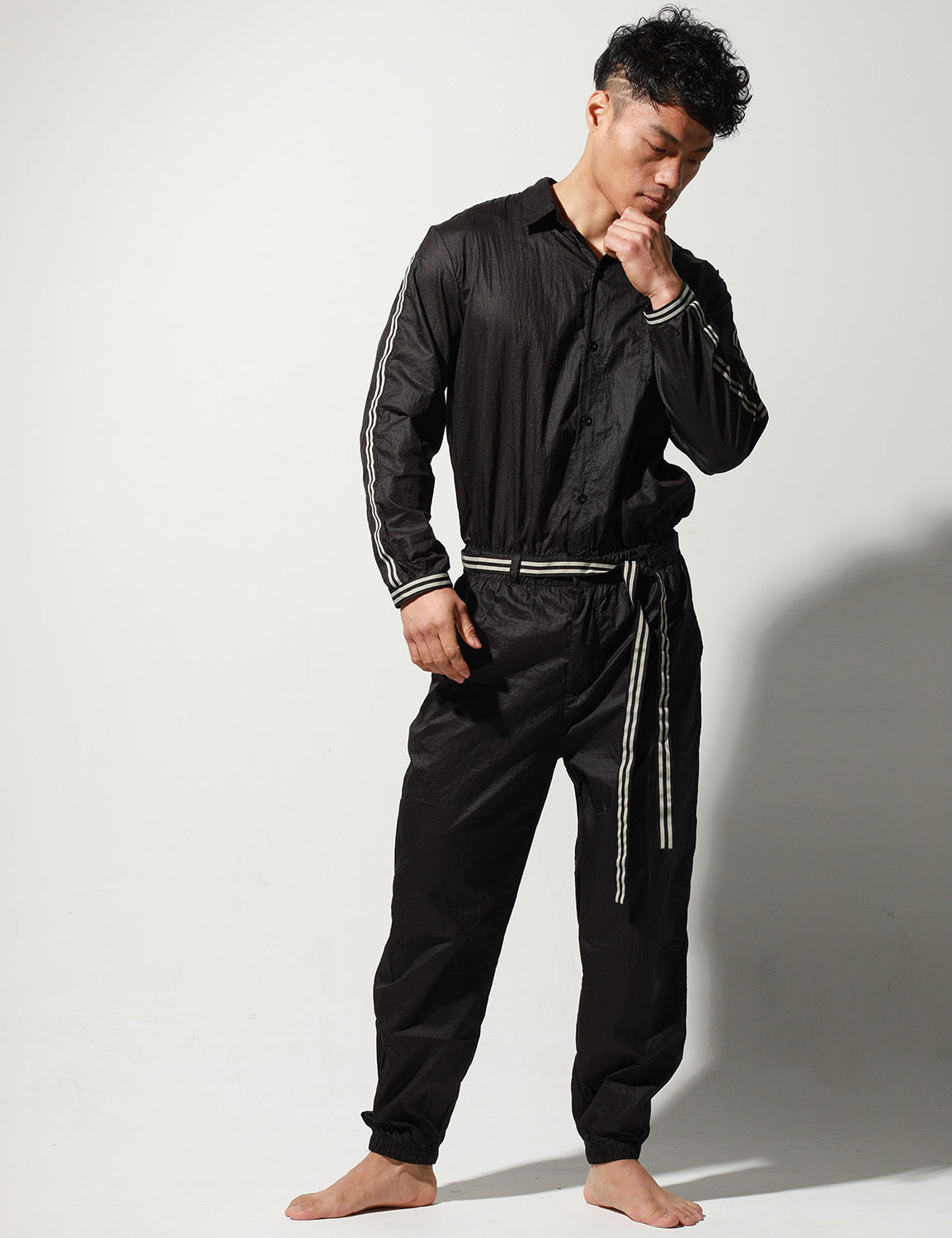 Quick-Dry Long Sleeve Union Suit T9001 | dmunderwear detail image 16