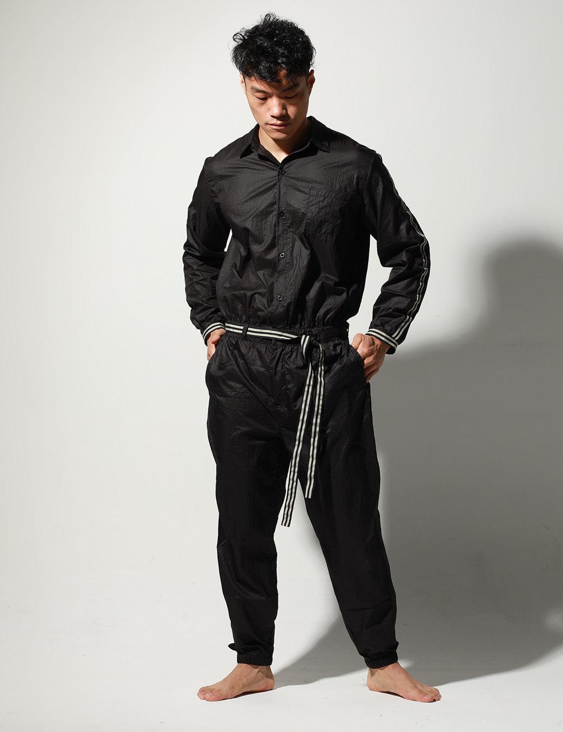 Quick-Dry Long Sleeve Union Suit T9001 | dmunderwear detail image 17