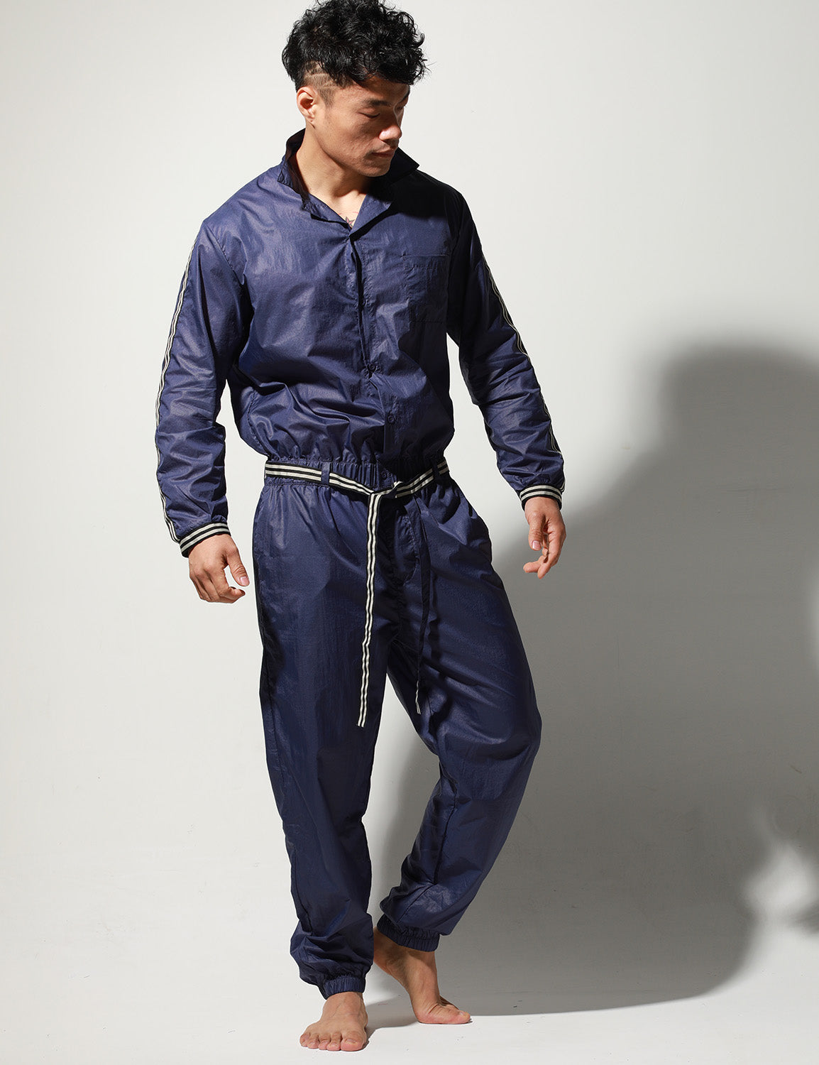 Quick-Dry Long Sleeve Union Suit T9001 | dmunderwear detail image 5