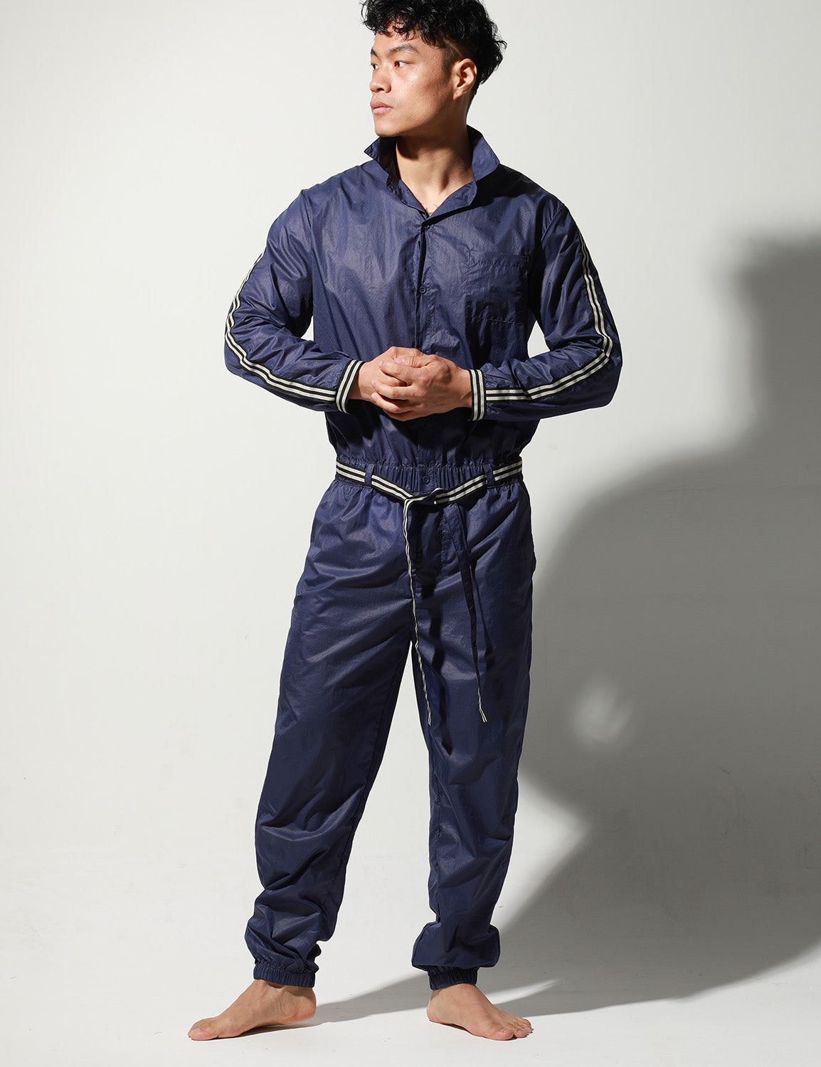 Quick-Dry Long Sleeve Union Suit T9001 | dmunderwear detail image 7