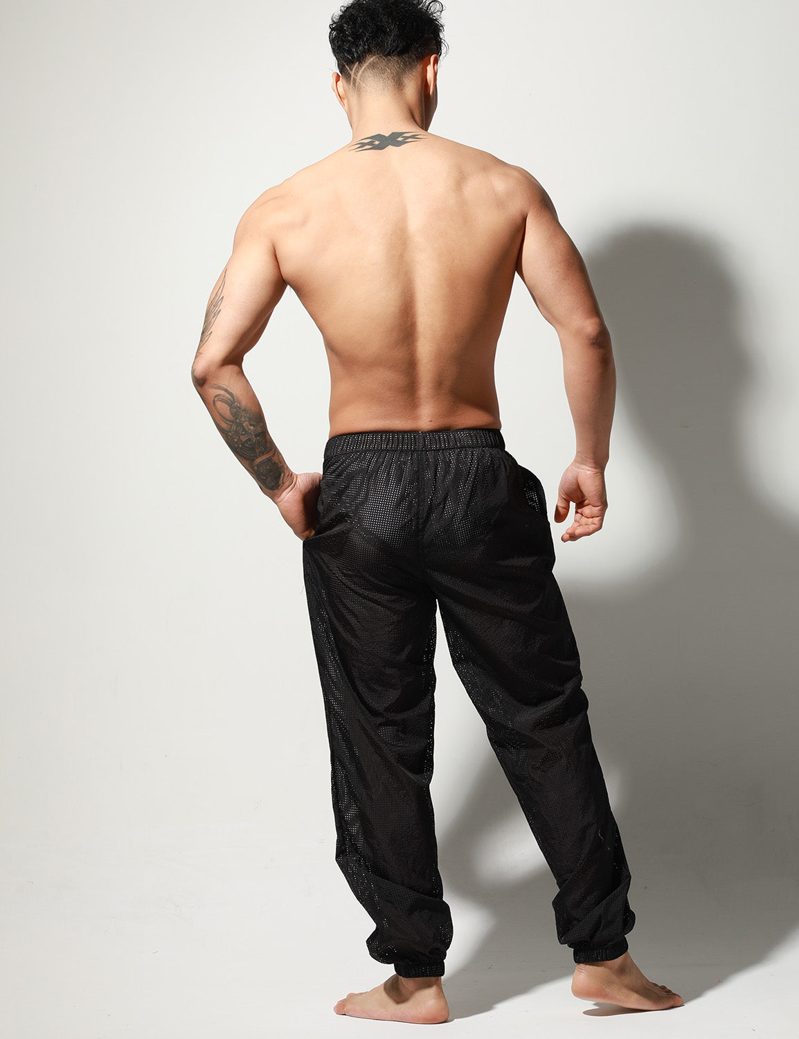 Quick-Dry Mesh Pants S1013 | dmunderwear detail image 6
