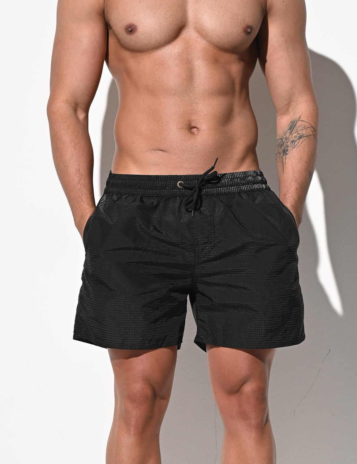 Shiny Quick-Dry Shorts B4236 | dmunderwear detail image 19