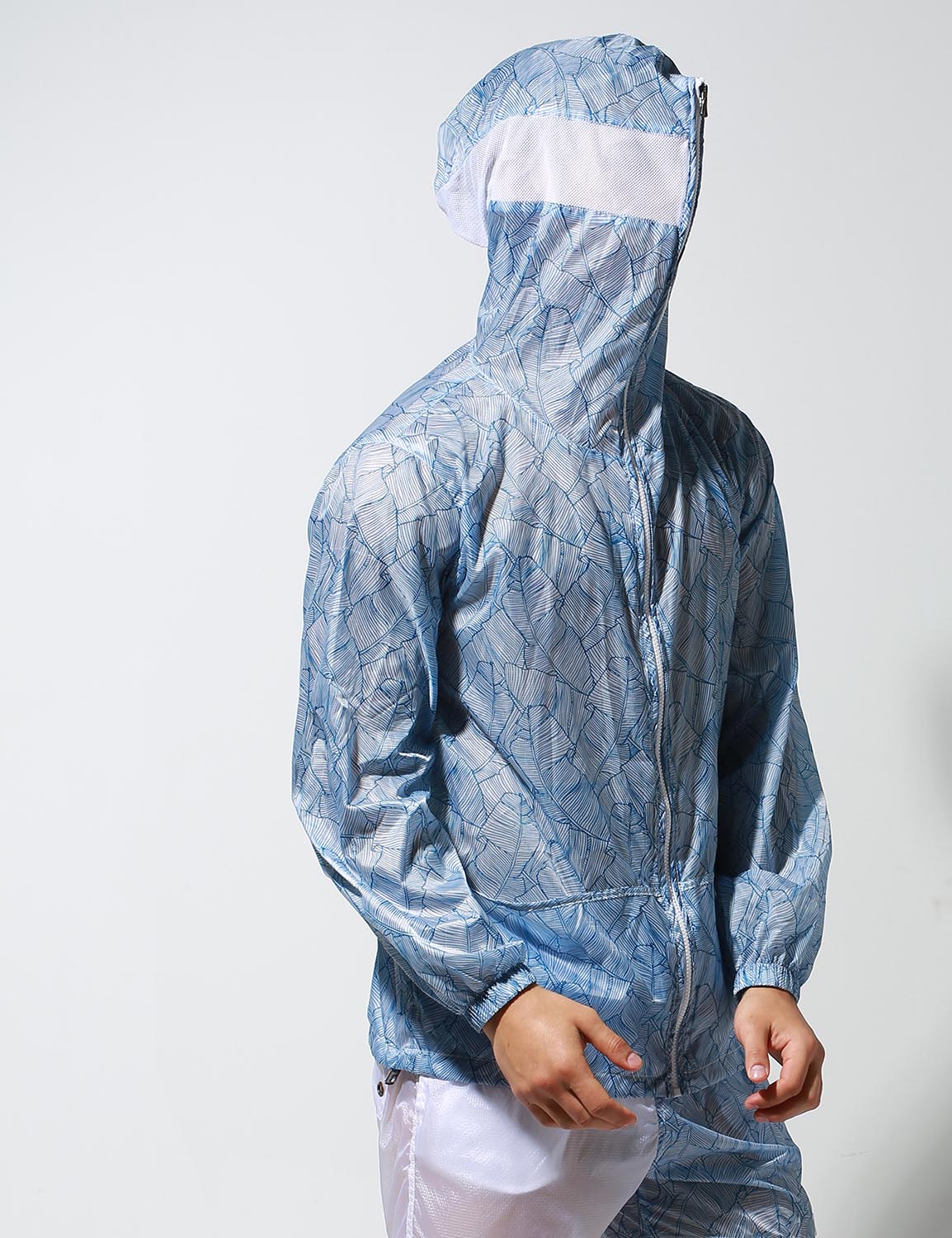 Quick-Dry Sport Long Sleeve Hooded Jacket / Shorts / Pants | dmunderwear detail image 5