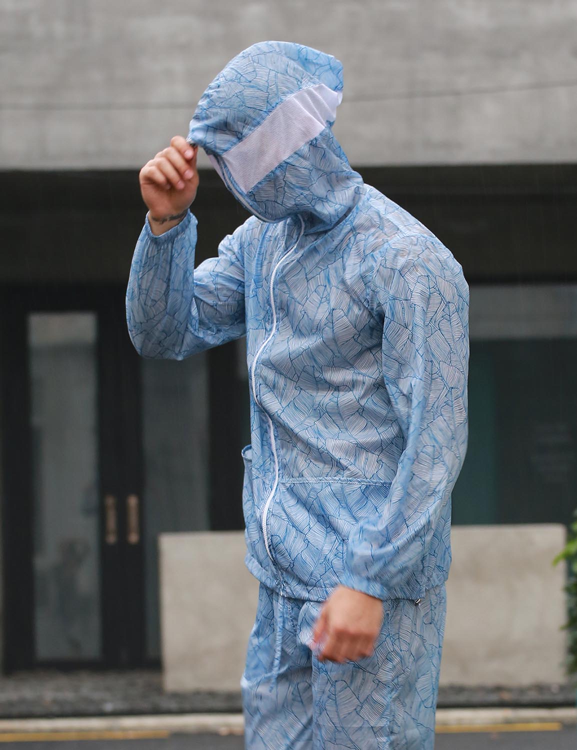 Quick-Dry Sport Long Sleeve Hooded Jacket / Shorts / Pants | dmunderwear detail image 8