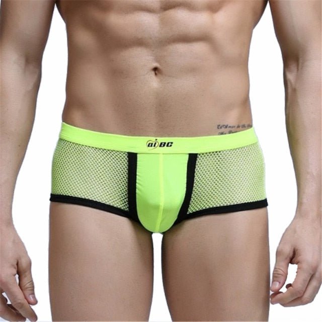 Racing Stripe Mesh Tanktop + Boxer Briefs | dmunderwear detail image 4