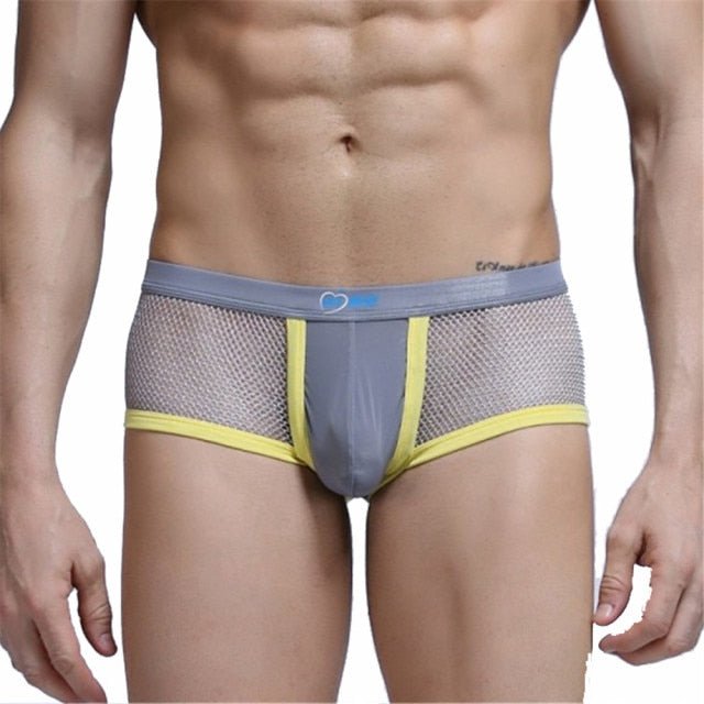 ORVLS Racing Stripe Mesh Tanktop + Boxer Briefs | dmunderwear detail image 9