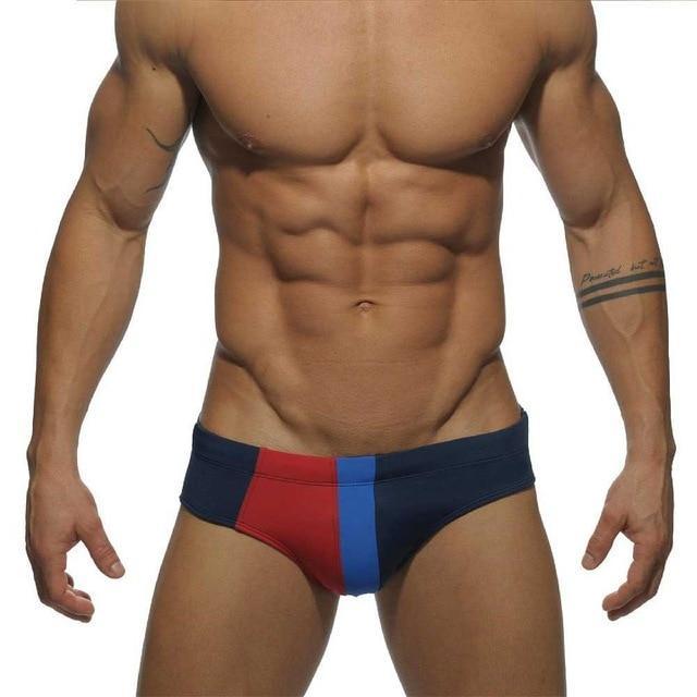 AD Inspired Racing Swim Briefs | dmunderwear detail image 4