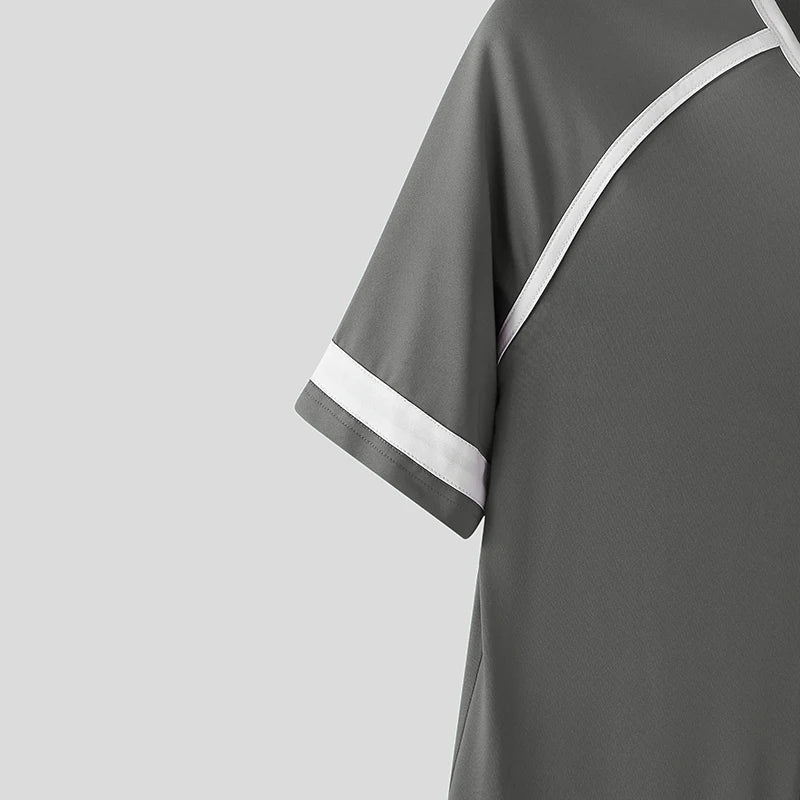 Racing Stripe Zippered Body Suit | dmunderwear detail image 9