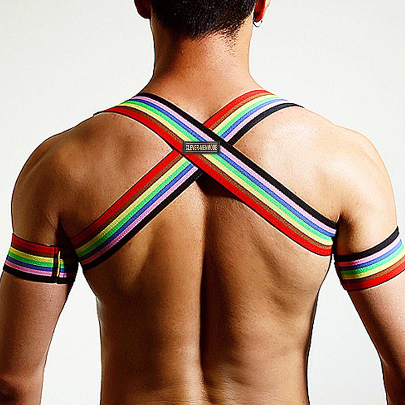ORVLS Rainbow Backpack + Arm Harness | dmunderwear detail image 3
