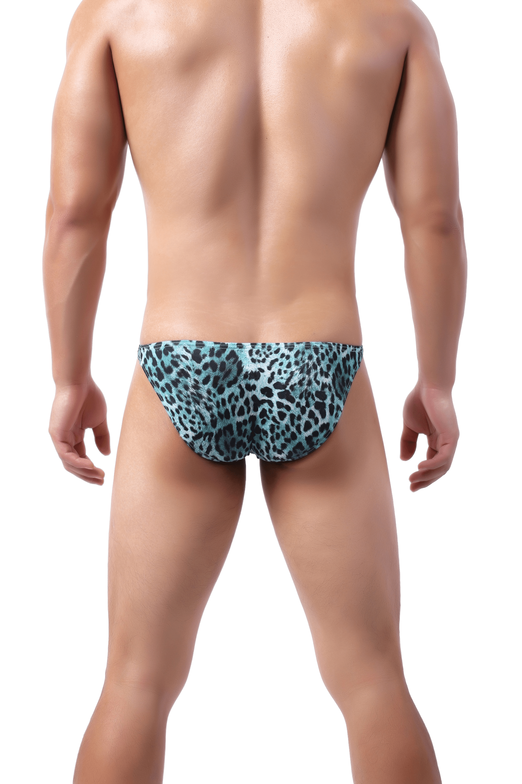 Rainbow Leopard Bikini Briefs | dmunderwear detail image 5