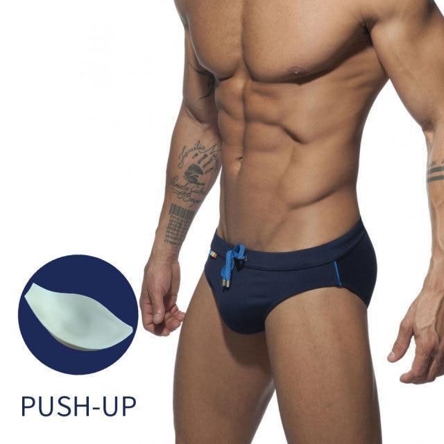 ORVLS Rainbow Pocket Swim Briefs | dmunderwear detail image 10