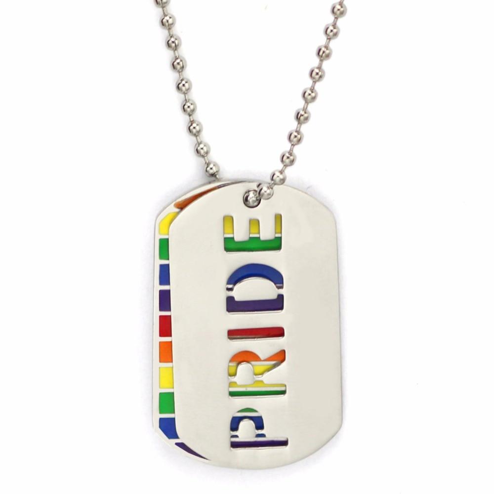 ORVLS Rainbow Pride Dog Tags | dmunderwear