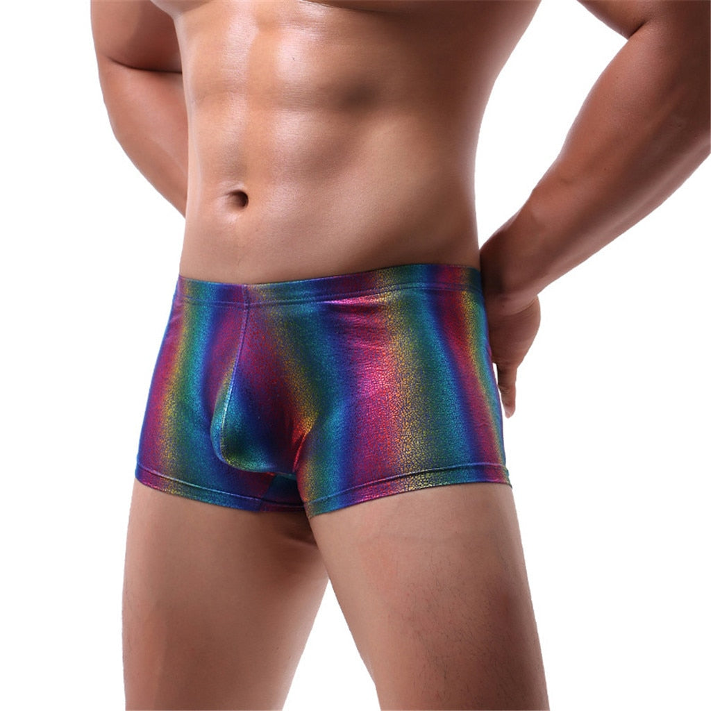 Rainbow Shimmer Boxers | dmunderwear