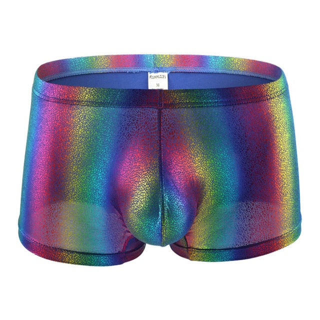 Rainbow Shimmer Boxers | dmunderwear detail image 2