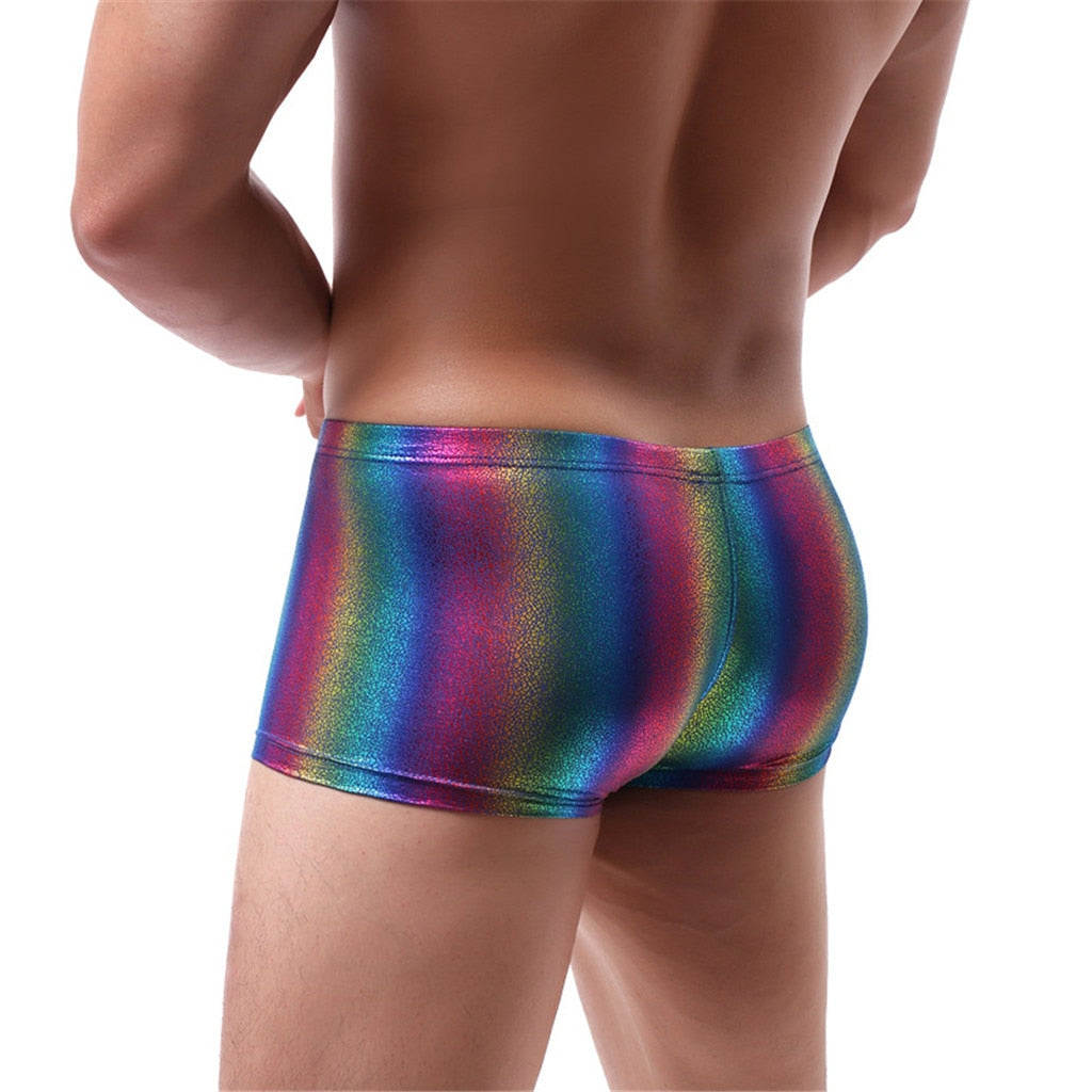 Rainbow Shimmer Boxers | dmunderwear detail image 3